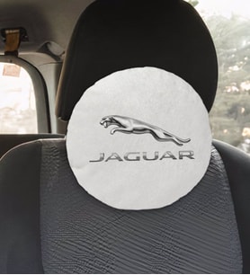 BK Gift Jaguar Tasarımlı Yuvarlak Araç Koltuk Yastığı-1
