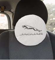 BK Gift Jaguar Tasarımlı Yuvarlak Araç Koltuk Yastığı-1