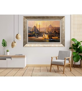 Gümüş Çerçeveli Tablo nb933