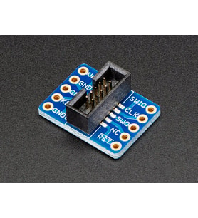 2x5 Pin 1.27mm to 2.54mm Dönüştürücü Kart