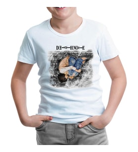 Death Note - Upside Down Beyaz Çocuk Tshirt