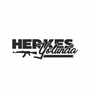 Herkes Yolunda AK-47 Araba Sticker siyah 20x7 CM (Siyah)