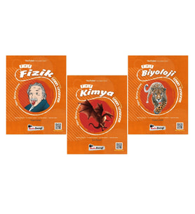 KAFA DENGİ YAYINLARI TYT Fizik + Kimya + Biyoloji Soru Bankaları  Süper Öğreten Sistem