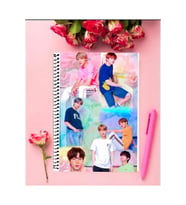 Bts Defter 1 Adet Özel Tasarım A4 Boyutu Telli Çizgili Defter 21*29 Cm