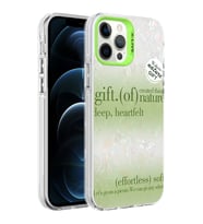 Apple iPhone 12 Pro Max Kılıf Mermer Desenli Zore Marbello Kılıf (Yeşil)