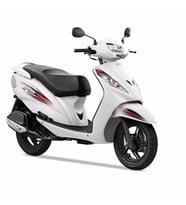 Motosiklet Tvs Wego Fı 110 Beyaz