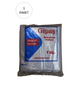 Bakkaliye Naylon Torba 2'kg lık 23x36 cm 1 Paket (Takriben 260 Adet)
