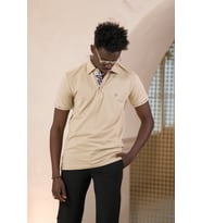 Paul Martin Regular Fit Yaka Garnili Pamuklu Polo Yaka T-shirt