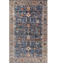 Gabardin Halı 7/24 Serisi 0727 Lacivert Salon Oturma Yatak Odası Halısı
