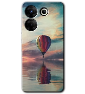 Tecno Camon 20 Pro 5G Kılıf HD Desen Baskılı Kılıf - Zeplin
