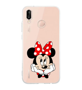 Huawei P20 Lite Uyumlu Baskılı Yumuşak Silikon Şeffaf Telefon Kılıfı