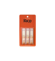 Rico RCA0315 Orange Box Bb Klarnet Kamışı No: 1.5 (Başlangıç/Eğitim) - 3'lü Paket  Standart Kesim, Kolay Çalım ve Başlangıç Seviyesi