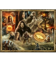 Ravensburger 17294 2000 Parça Yüzüklerin Efendisi Lord Of The Puzzle Yetişkinler Için (Krem)