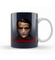 Dragon Hannibal Masked Kupa Bardak Porselen