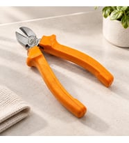 Northcity 160 mm Dövme Çelik Yan Keski Turuncu Plastik Saplı