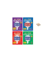 5. Sınıf All Star Matematik Fen Türkçe ve Sosyal 4lü Set Soru Bankası