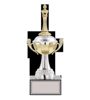 ODAK KUPA - Figürlü Kupalar - Satranç Figürlü Kupalar FG-046 B - 29 cm