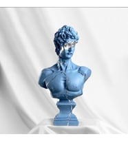 David 'Silver Spread' Büyük Dekoratif Heykel, Pop Art Roma Yunan Heykelleri