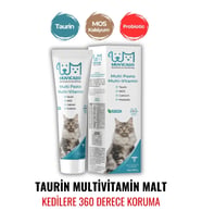 Multivitamin Malt Macunu - Taurinli Kedi Maltı - Tüy Yumak Önleyici