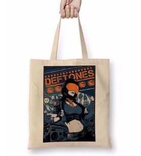 Deftones Esta Arte Foi Feita Por Ufubuk Bez Çanta Uzun Saplı