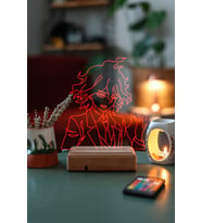Nagito Komaeda 16 Renk Gece Lambası