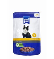 Paw Paw Kedi Yaş Maması Tavuklu 85 Gr
