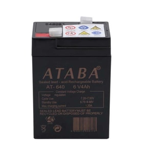 Ataba At-640 6v 4ah Işıldak Aküsü