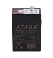 Ataba At-640 6v 4ah Işıldak Aküsü