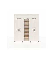 Arges Dolap 18 Raflı 9 Kapaklı 220x30x243 Aytaşı-Aytaşı/Çam