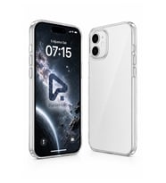 iPhone 12-12 Pro Şeffaf Mika Sararmaz Sert Kılıf