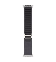 Lexroo Watch 7 41mm Band-74 Hasır Kordon - Koyu Gri
