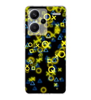PrintiFy Xiaomi Redmi Note 13 Pro Plus Uyumlu Kamera Korumalı Semboller Tasarımlı Kılıf