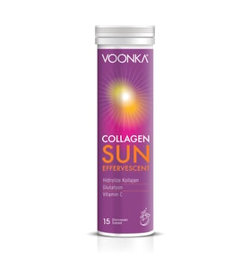 Voonka Collagen Sun 15 Effervescent Tablet