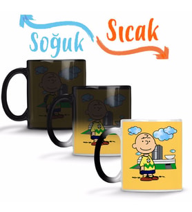 Charlie Brown Sihirli Kupa Bardak Porselen