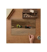 Oyuncak Araba Yarışı Tasarımı 240 parça Ahşap Puzzle Ahşap Kutuda MP01001