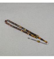 Arizona Katalin Alpaka Püskül Kesme Kesim 7x10mm Tesbih- Sedefli