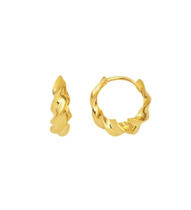 Burma Altın Halka Küpe