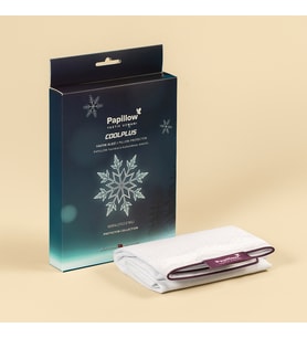 PAPILLOW Protector CoolPlus Yastık Alezi 50*70 (Pamuk Beyaz)
