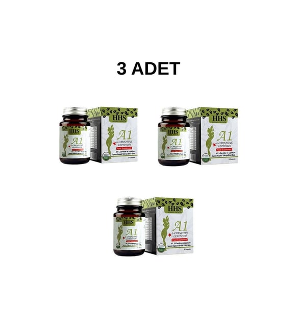 HHS A1 L-Carnitine Lepidium 30 Kapsül (3 Adet)