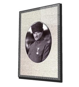 Atatürk Cam Tablo 4 mm Dayanıklı Temperli Cam