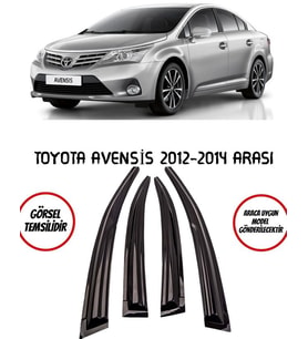 Balp Toyota Avensis Cam Rüzgarlığı 4lü 2012-2014 Arası