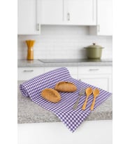 Zefir Desen Sofra Bezi Masa Örtüsü 170 x 170 Cm Lila (Çok Renkli)
