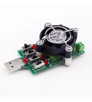 Soğutucu Fanlı Usb 5V Elektronik Yük Pil Akü Desarj Test Cihazı