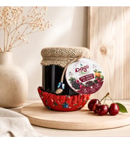 Yöresel Katkısız Katı Vişne Sosu Yemek ve Salatalar için 450 GR