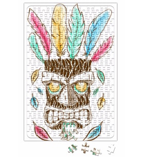 Crash Bandicoot Aku Aku Puzzle 240 Parça Yapboz