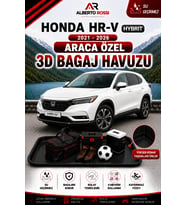 Honda Hr-V Hybrit 2021 - 2026 Araca Özel 3D Bagaj Havuzu