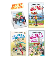 Dijital Dedektifler 3.Kitap Defter Hediyeli/Orhan Toker/Acayip 