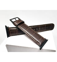 Akıllı saat Uyumlu   Deri Saat  Kordonu   32mm /38mm  kahve siyah aparatlı