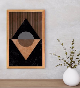 BK Home Modern Art Dekoratif Retro Ahşap Tablo-9
