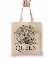 Queen Logo Bez Çanta Uzun Saplı